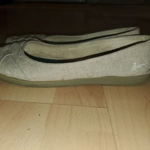 Blowfish Natual Linen Glo Flats